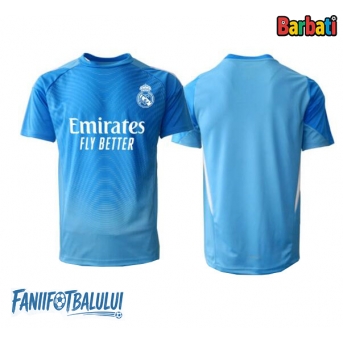 Real Madrid Portarii Tricou Fotbal Replică 2025-26 Barbati Acasa